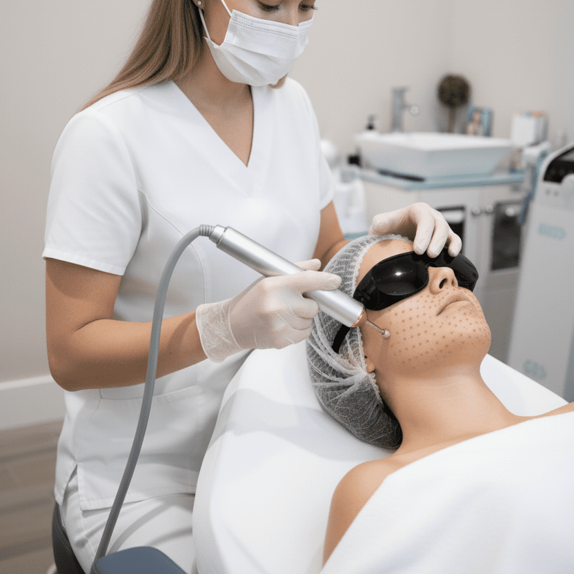 Face Erbium Laser Resurfacing