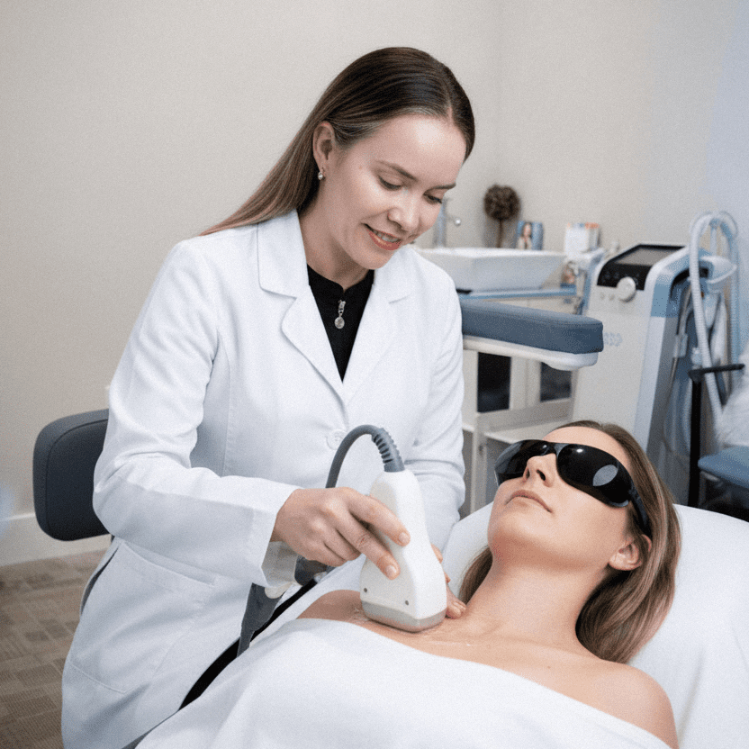 Décolleté IPL Photofacial