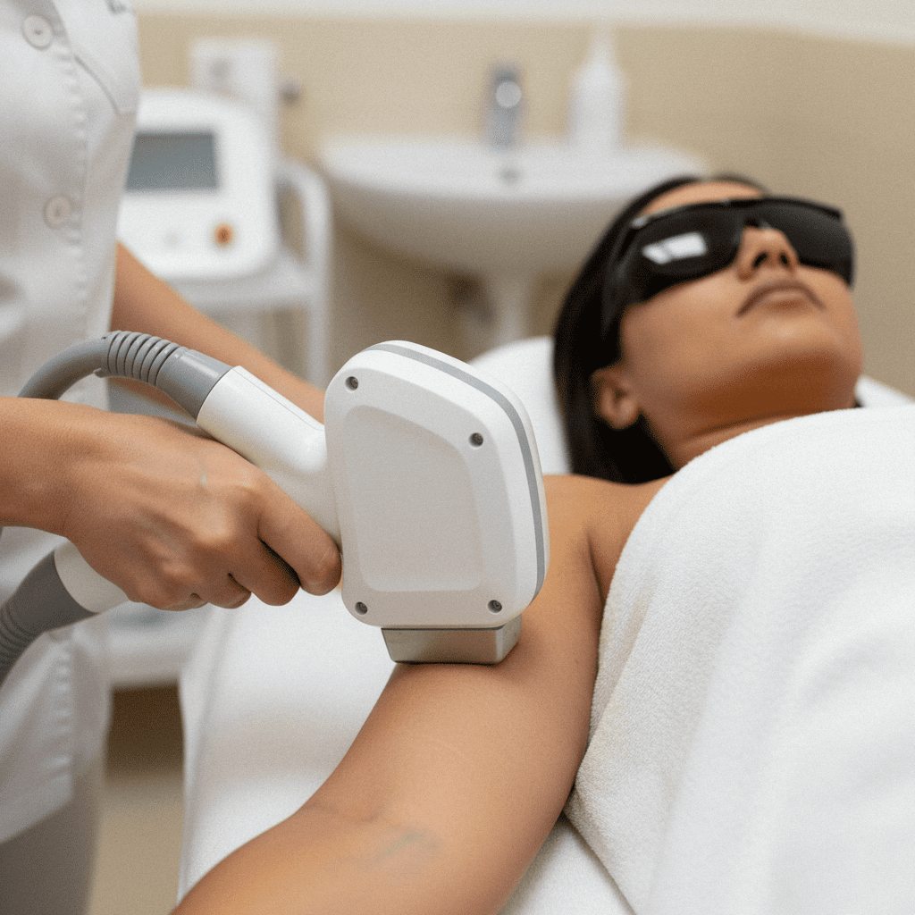 Half Arms IPL Photo-Rejuvenation